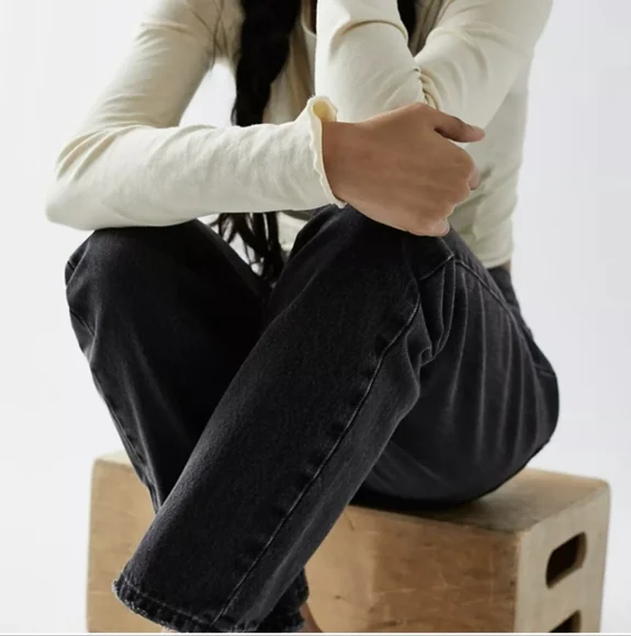 Levi's Premium Middy Straight In No Service Sz 27 Nwt - Picture 11 of 12